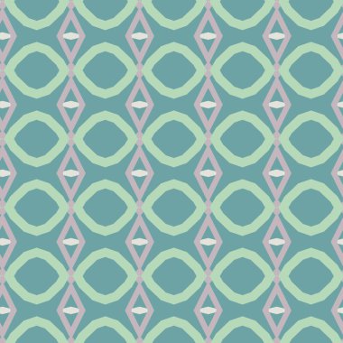 Geometrik şekilli kusursuz desen vektör çizimi