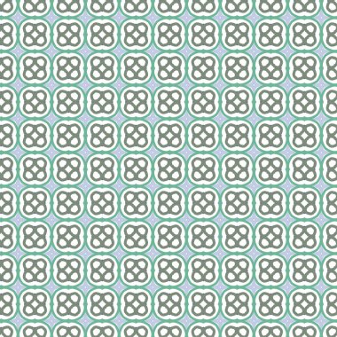 Geometrik şekilli kusursuz desen vektör çizimi