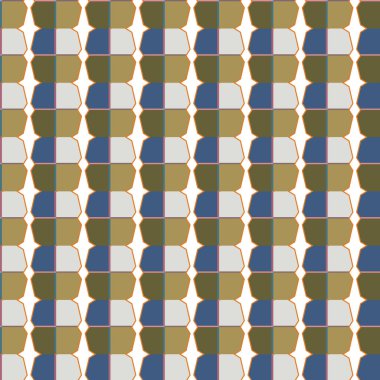 Geometrik şekilli kusursuz desen vektör çizimi