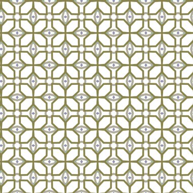 Geometrik şekilli kusursuz desen vektör çizimi