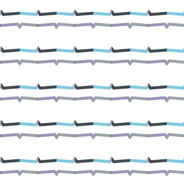 Geometrik şekilli kusursuz desen vektör çizimi