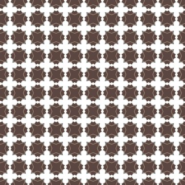 Geometrik şekilli kusursuz desen vektör çizimi