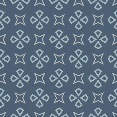 Geometrik şekilli kusursuz desen vektör çizimi