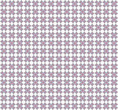 Geometrik şekilli kusursuz desen vektör çizimi
