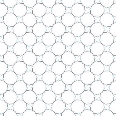Geometrik şekilli kusursuz desen vektör çizimi