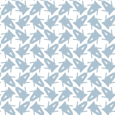 Geometrik şekilli kusursuz desen vektör çizimi