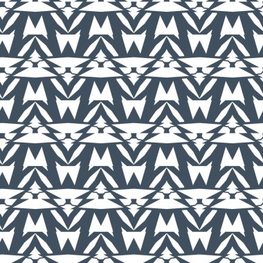 Geometrik şekilli kusursuz desen vektör çizimi