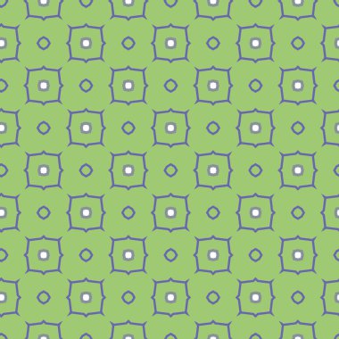 Geometrik şekilli kusursuz desen vektör çizimi