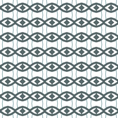 Geometrik şekilli kusursuz desen vektör çizimi