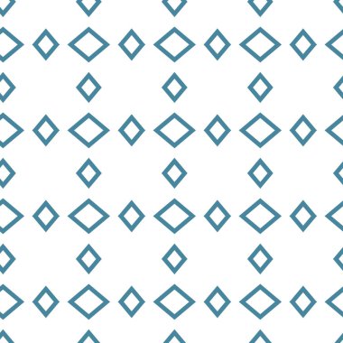 Geometrik şekilli kusursuz desen vektör çizimi