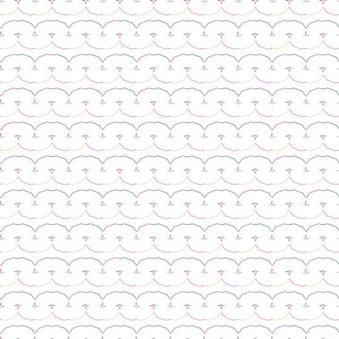 Geometrik şekilli kusursuz desen vektör çizimi