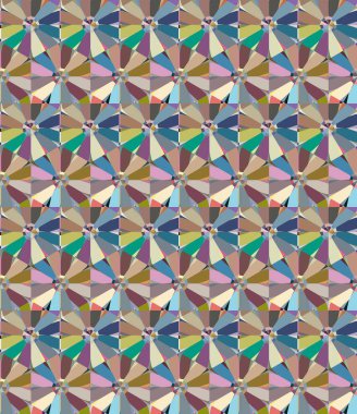 Geometrik şekilli kusursuz desen vektör çizimi