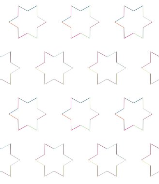 Geometrik şekilli kusursuz desen vektör çizimi