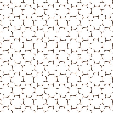 Geometrik şekilli kusursuz desen vektör çizimi