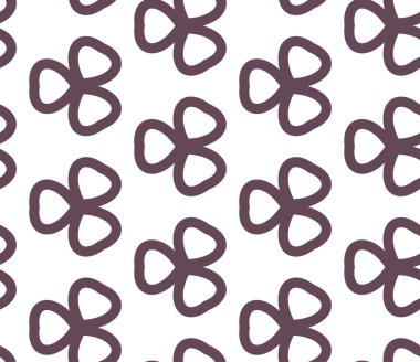 Geometrik şekilli kusursuz desen vektör çizimi