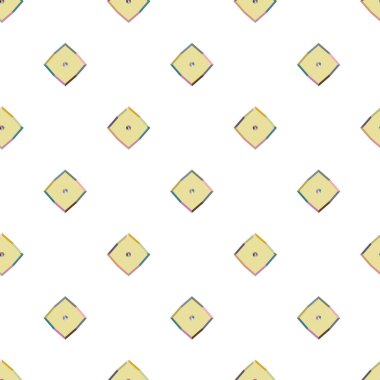 Geometrik şekilli kusursuz desen vektör çizimi