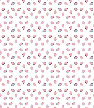 Geometrik şekilli kusursuz desen vektör çizimi