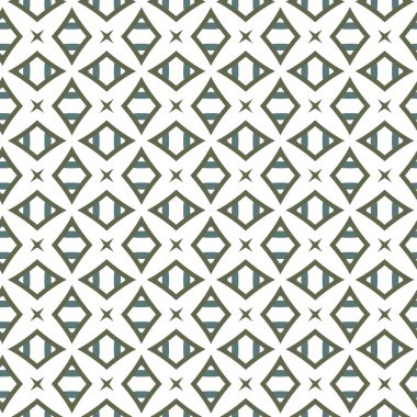 Geometrik şekilli kusursuz desen vektör çizimi