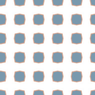 Geometrik şekilli kusursuz desen vektör çizimi