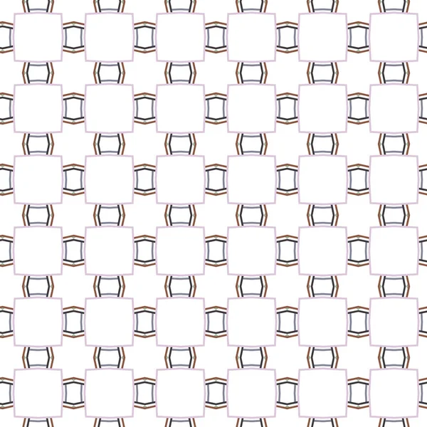 Naadloos Geometrisch Ornamentspatroon Abstracte Achtergrond — Stockvector