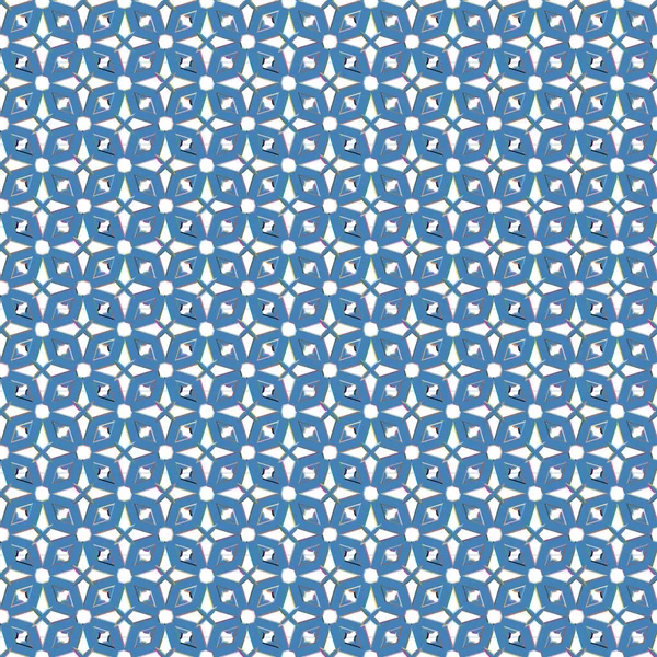 Seamless Pattern Geometric Shapes Vector Illustration — Stock Vector