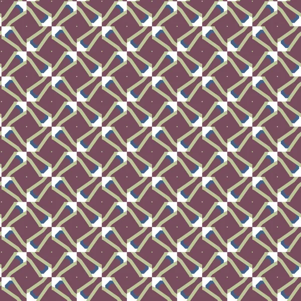 Patrón Ornamental Geométrico Sin Costuras Fondo Abstracto — Archivo Imágenes Vectoriales