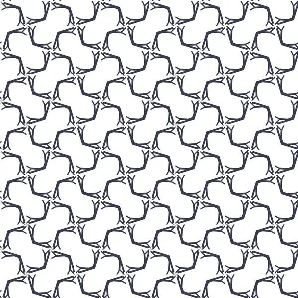 Motif Sans Couture Avec Des Formes Géométriques Illustration Vectorielle — Image vectorielle