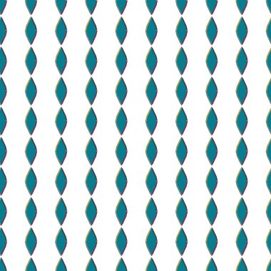 Geometrik şekilli kusursuz desen vektör çizimi