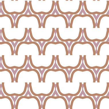 Geometrik şekilli kusursuz desen vektör çizimi