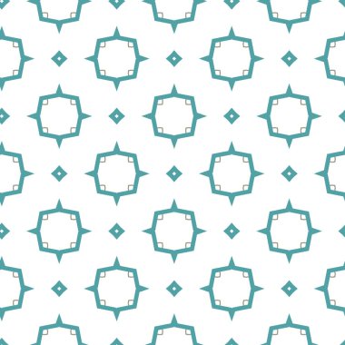 Geometrik şekilli kusursuz desen vektör çizimi