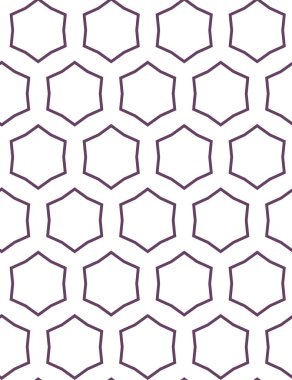Geometrik şekilli kusursuz desen vektör çizimi