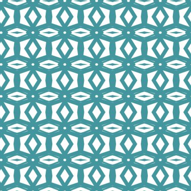 Geometrik şekilli kusursuz desen vektör çizimi