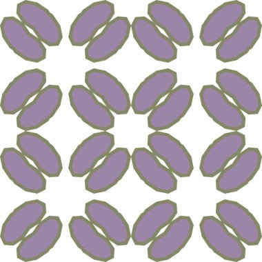 Geometrik şekilli kusursuz desen vektör çizimi