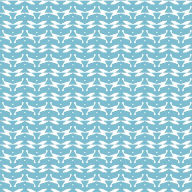 Geometrik şekilli kusursuz desen vektör çizimi