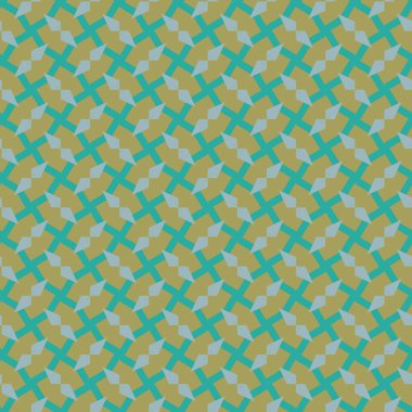 Geometrik şekilli kusursuz desen vektör çizimi