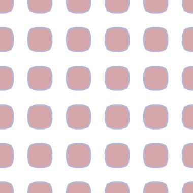 Geometrik şekilli kusursuz desen vektör çizimi