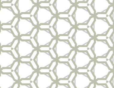 Geometrik şekilli kusursuz desen vektör çizimi