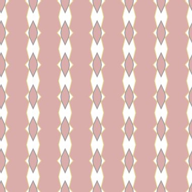 Geometrik şekilli kusursuz desen vektör çizimi