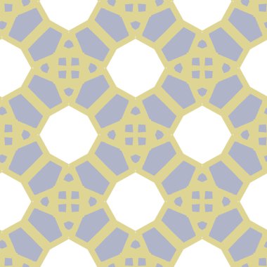 Geometrik şekilli kusursuz desen vektör çizimi