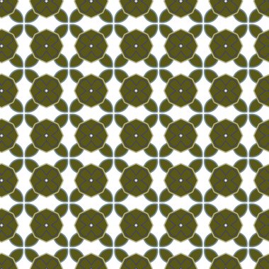 Geometrik şekilli kusursuz desen vektör çizimi