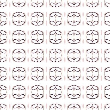 Geometrik şekilli kusursuz desen vektör çizimi