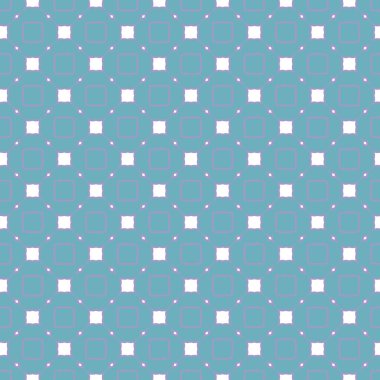 Geometrik şekilli kusursuz desen vektör çizimi