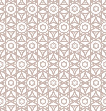 Geometrik şekilli kusursuz desen vektör çizimi