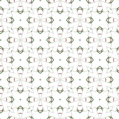 Geometrik şekilli kusursuz desen vektör çizimi