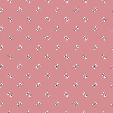 Geometrik şekilli kusursuz desen vektör çizimi