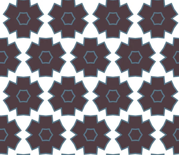 Nahtlose Geometrische Ornamentmuster Abstrakter Hintergrund — Stockvektor