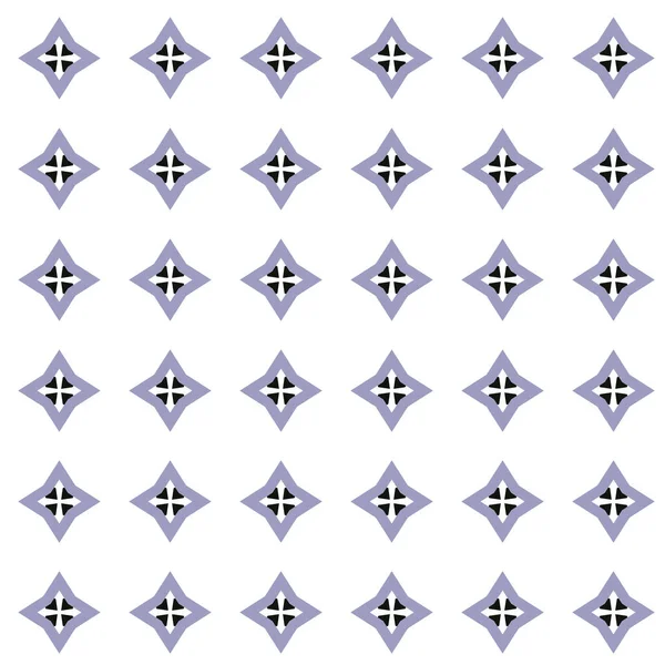 Naadloos Geometrisch Ornamentspatroon Abstracte Achtergrond — Stockvector