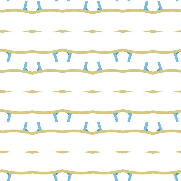 Nahtlose Muster Mit Geometrischen Formen Vektorillustration — Stockvektor