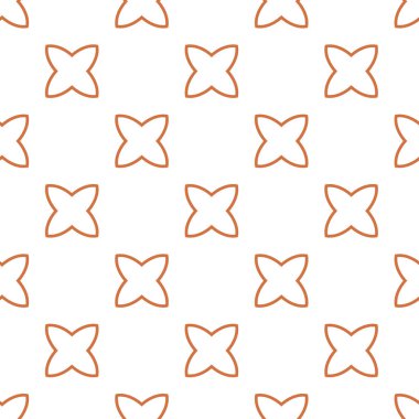 Geometrik şekilli kusursuz desen vektör çizimi