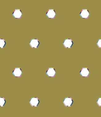 Geometrik şekilli kusursuz desen vektör çizimi